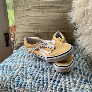 Vans Yellow Old Skool Skate Shoes